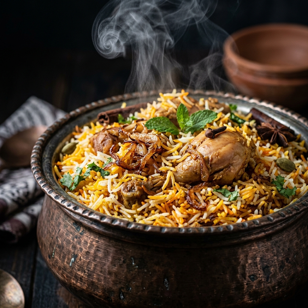 DUMZAR Close-up Biryani